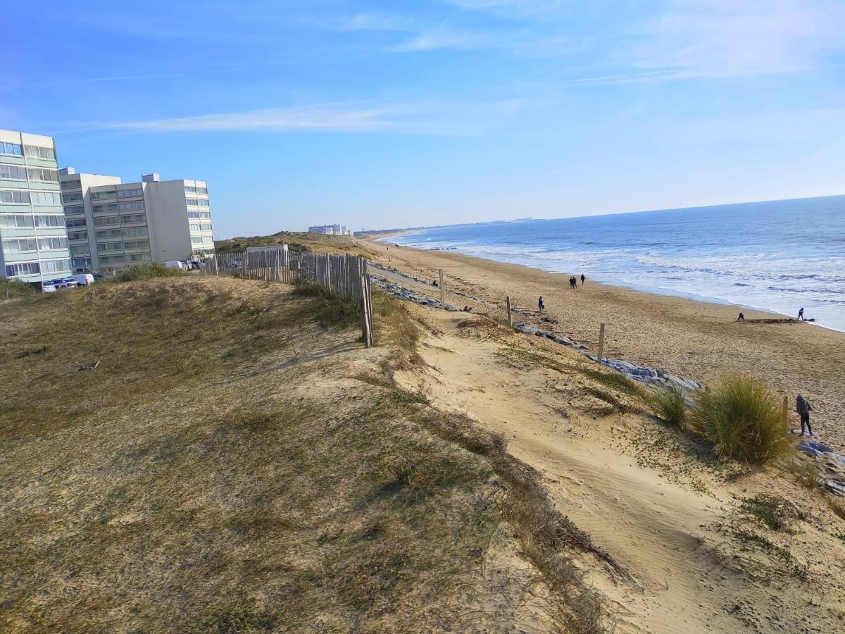 Appart Bord De Mer, 6 Places, Plage A 250 M, Dune, Parking Gratuit, Rez De Chaussee Sureleve 생 힐레르 드 리에 외부 사진